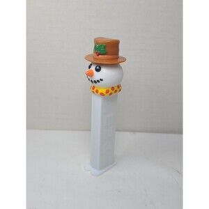 PEZ Christmas Holiday - Snowman White Dispenser (2002)